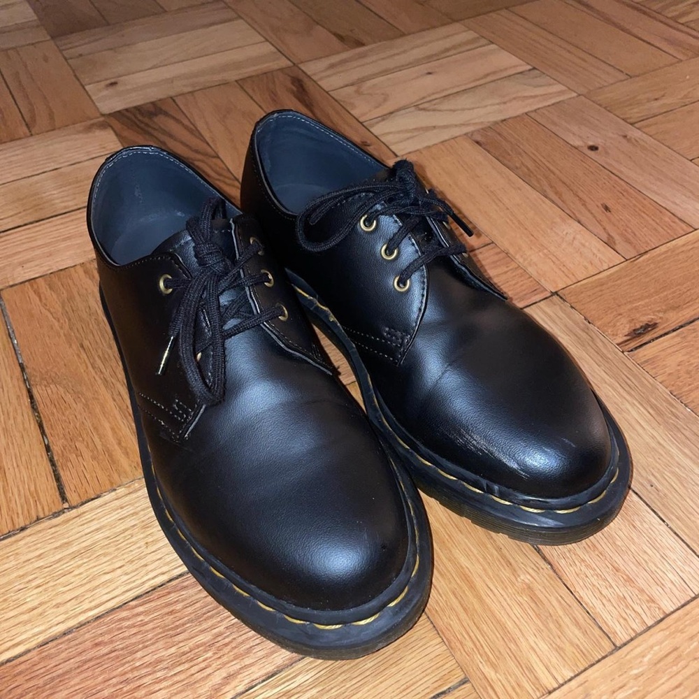 Black Unisex Vegan 1461 Felix Oxford Dr. Martens (Men’s 6, Women’s 8)